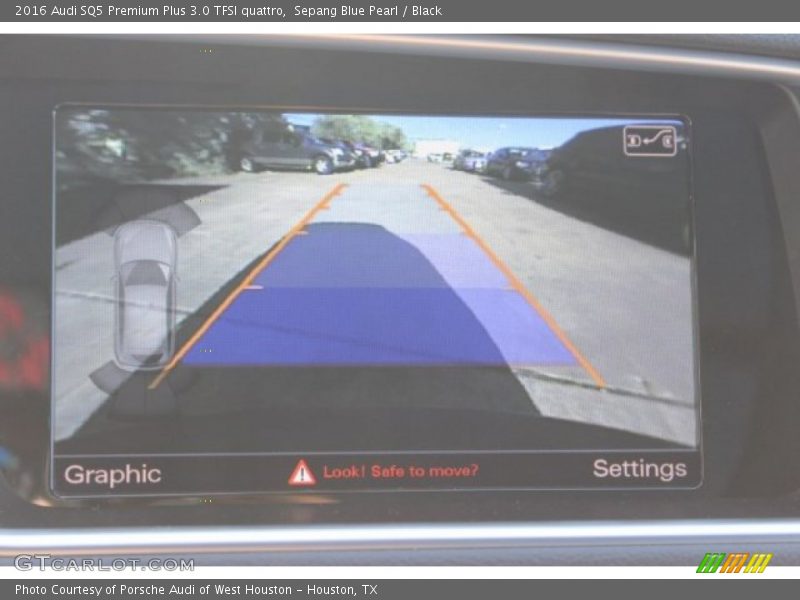 Sepang Blue Pearl / Black 2016 Audi SQ5 Premium Plus 3.0 TFSI quattro