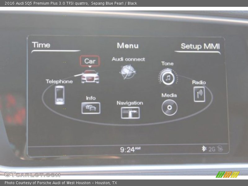 Sepang Blue Pearl / Black 2016 Audi SQ5 Premium Plus 3.0 TFSI quattro