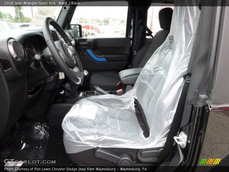 Black / Black 2016 Jeep Wrangler Sport 4x4