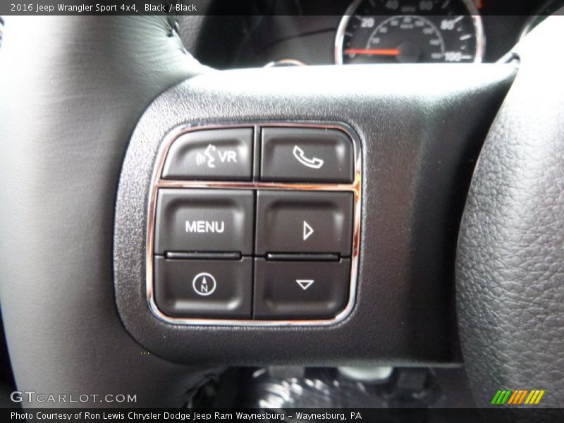 Black / Black 2016 Jeep Wrangler Sport 4x4