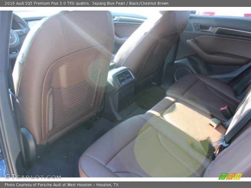 Sepang Blue Pearl / Black/Chestnut Brown 2016 Audi SQ5 Premium Plus 3.0 TFSI quattro