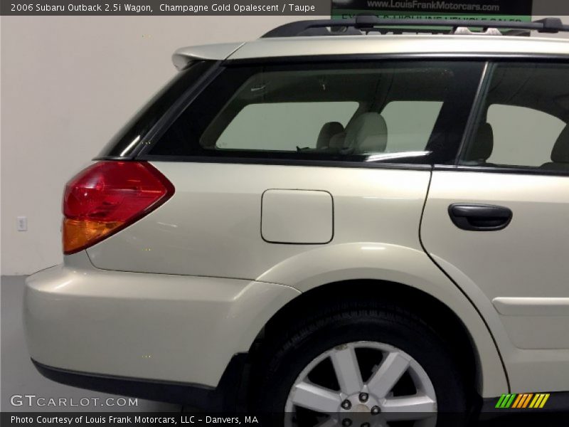 Champagne Gold Opalescent / Taupe 2006 Subaru Outback 2.5i Wagon