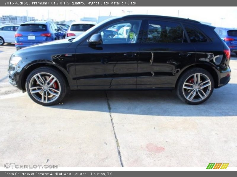 Mythos Black Metallic / Black 2016 Audi SQ5 Premium Plus 3.0 TFSI quattro