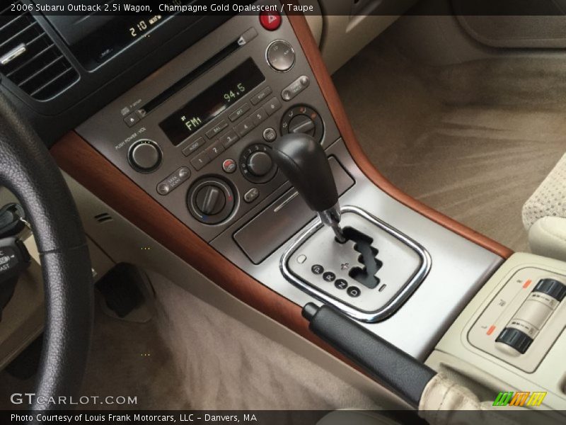 Champagne Gold Opalescent / Taupe 2006 Subaru Outback 2.5i Wagon