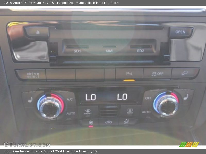 Mythos Black Metallic / Black 2016 Audi SQ5 Premium Plus 3.0 TFSI quattro