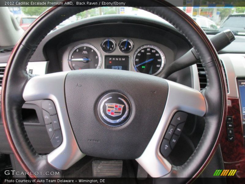  2012 Escalade Premium AWD Steering Wheel