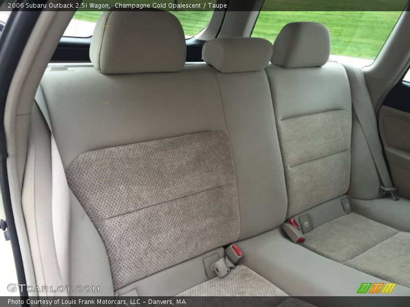 Champagne Gold Opalescent / Taupe 2006 Subaru Outback 2.5i Wagon