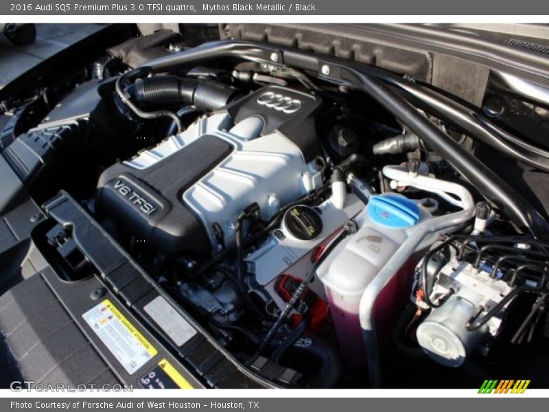Mythos Black Metallic / Black 2016 Audi SQ5 Premium Plus 3.0 TFSI quattro