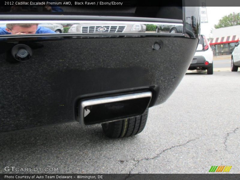 Black Raven / Ebony/Ebony 2012 Cadillac Escalade Premium AWD