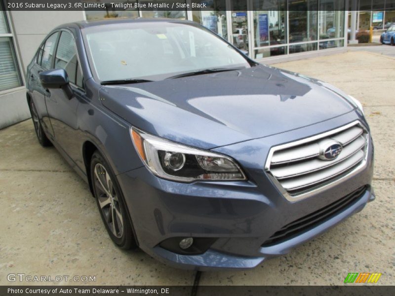 Twilight Blue Metallic / Slate Black 2016 Subaru Legacy 3.6R Limited