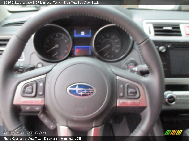 Twilight Blue Metallic / Slate Black 2016 Subaru Legacy 3.6R Limited