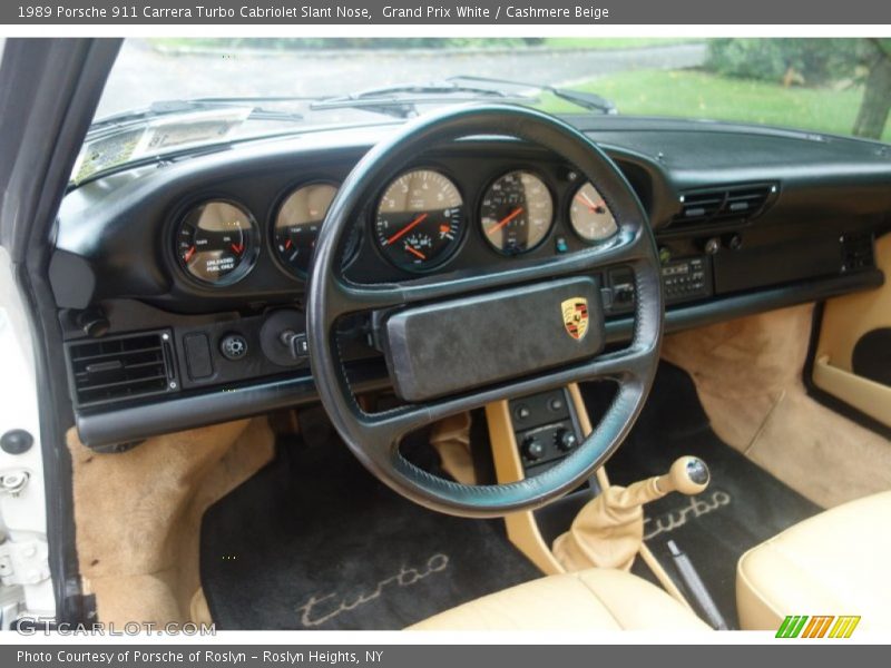 Cashmere Beige Interior - 1989 911 Carrera Turbo Cabriolet Slant Nose 