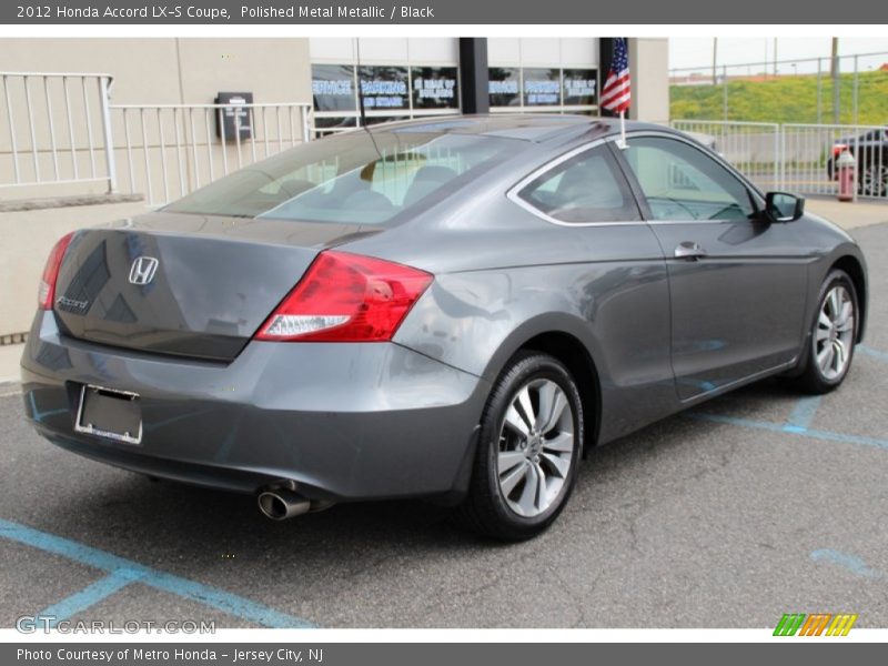 Polished Metal Metallic / Black 2012 Honda Accord LX-S Coupe