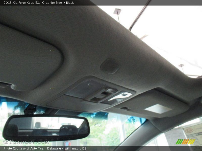 Graphite Steel / Black 2015 Kia Forte Koup EX