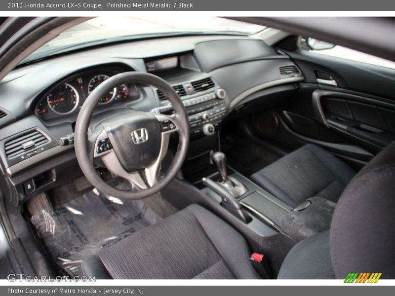 Polished Metal Metallic / Black 2012 Honda Accord LX-S Coupe