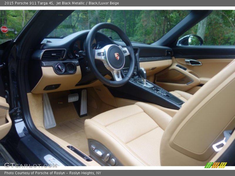 Black/Luxor Beige Interior - 2015 911 Targa 4S 