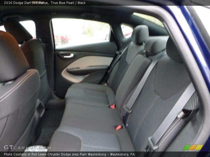 True Blue Pearl / Black 2016 Dodge Dart SXT Rallye