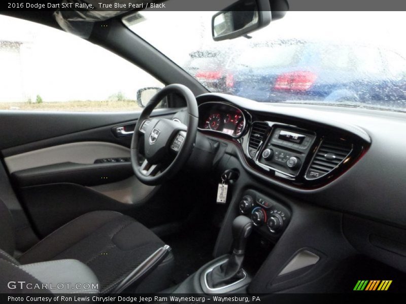 True Blue Pearl / Black 2016 Dodge Dart SXT Rallye