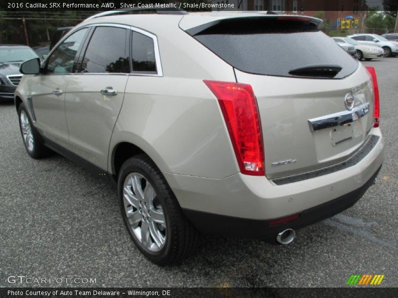  2016 SRX Performance AWD Silver Coast Metallic