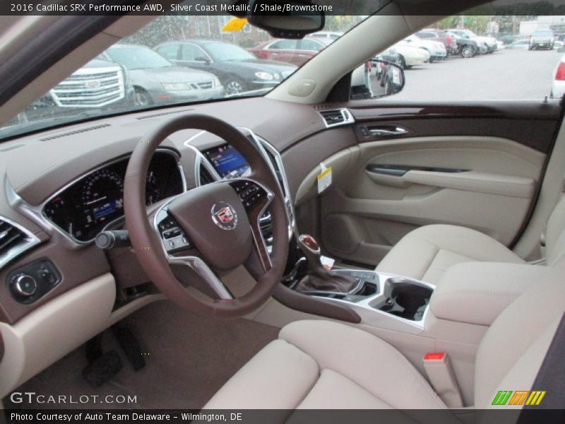 Shale/Brownstone Interior - 2016 SRX Performance AWD 