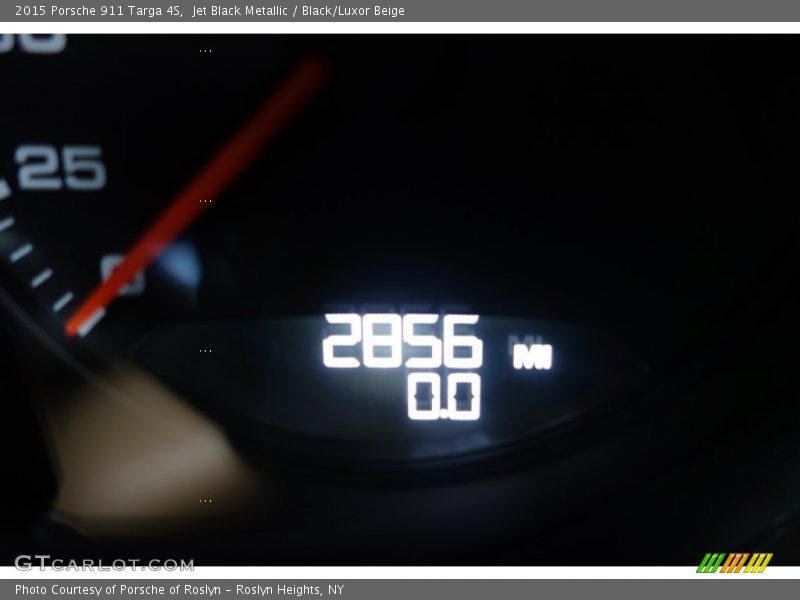 Jet Black Metallic / Black/Luxor Beige 2015 Porsche 911 Targa 4S