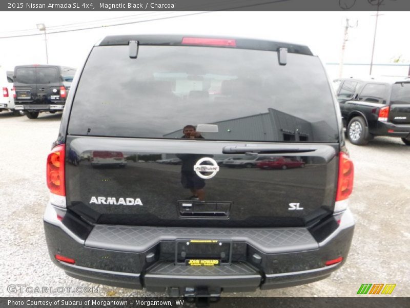 Magnetic Black / Charcoal 2015 Nissan Armada SL 4x4