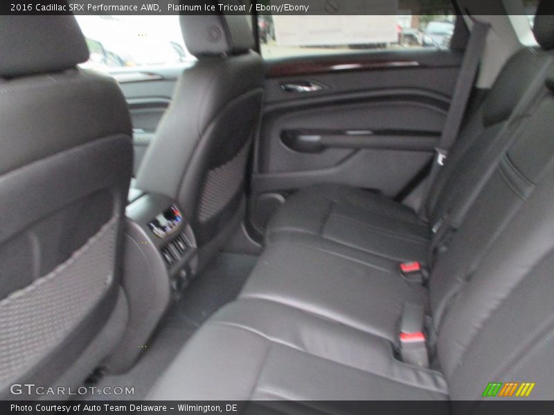 Rear Seat of 2016 SRX Performance AWD