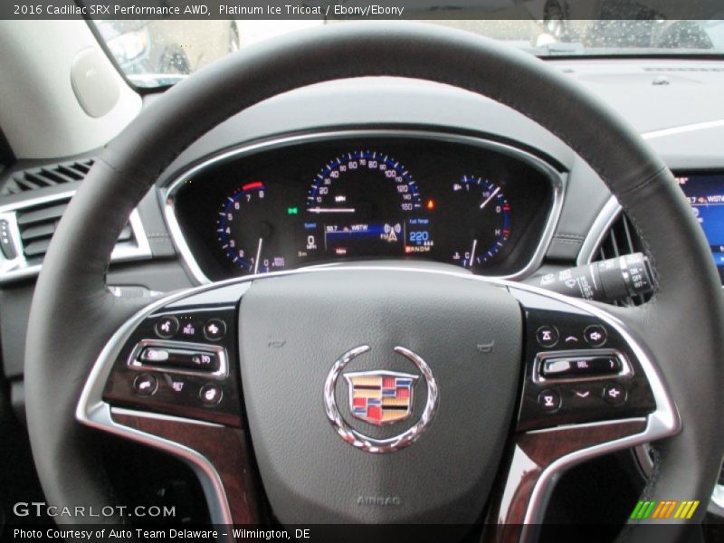 Platinum Ice Tricoat / Ebony/Ebony 2016 Cadillac SRX Performance AWD