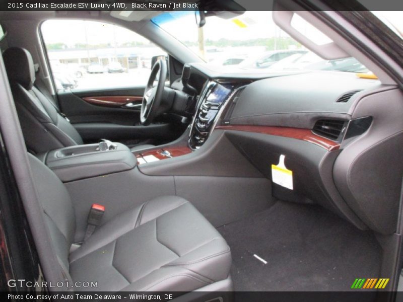 Black Raven / Jet Black 2015 Cadillac Escalade ESV Luxury 4WD