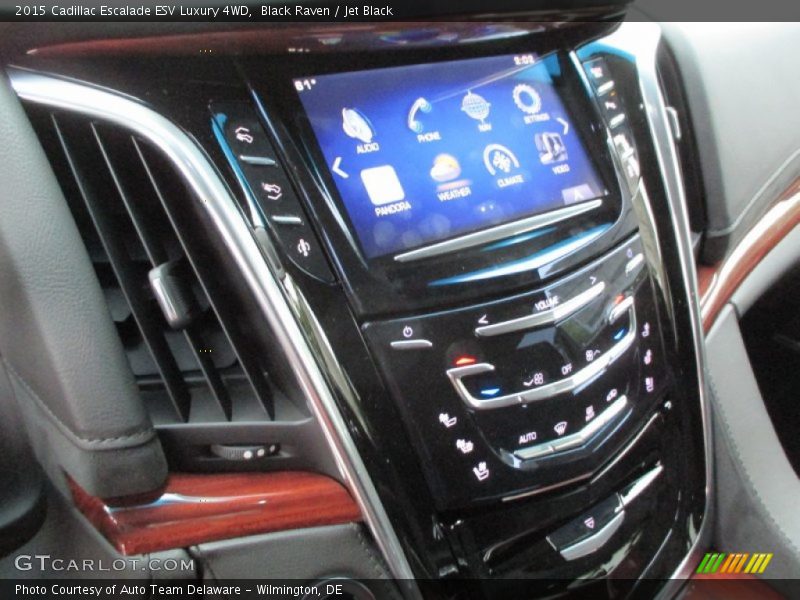 Black Raven / Jet Black 2015 Cadillac Escalade ESV Luxury 4WD