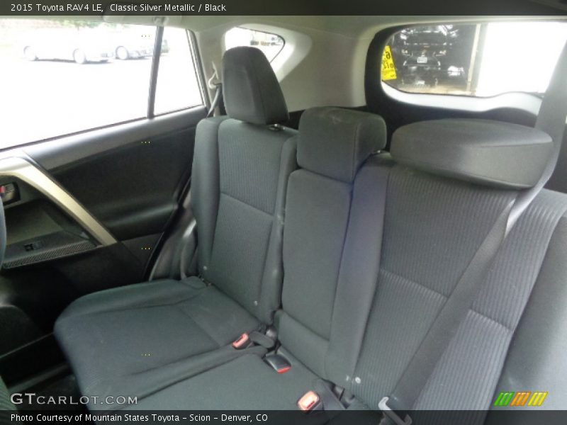 Classic Silver Metallic / Black 2015 Toyota RAV4 LE