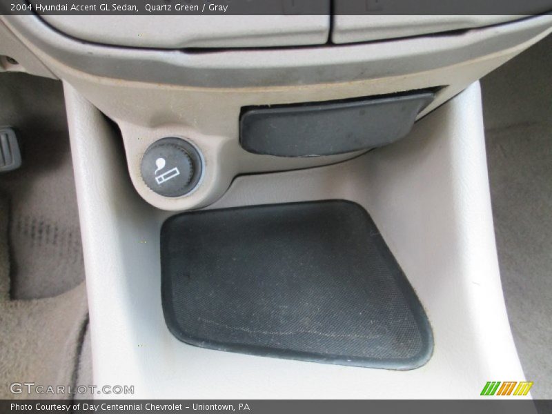 Quartz Green / Gray 2004 Hyundai Accent GL Sedan