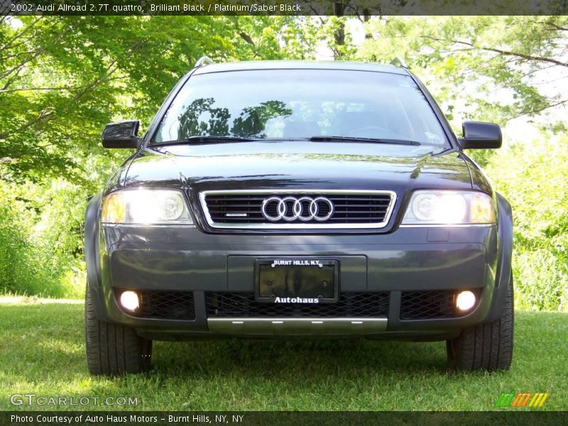 Brilliant Black / Platinum/Saber Black 2002 Audi Allroad 2.7T quattro