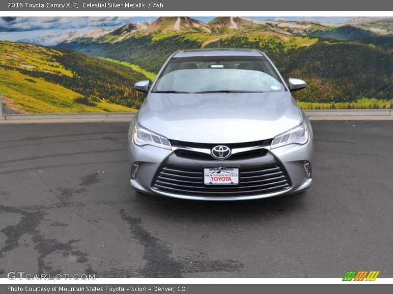 Celestial Silver Metallic / Ash 2016 Toyota Camry XLE