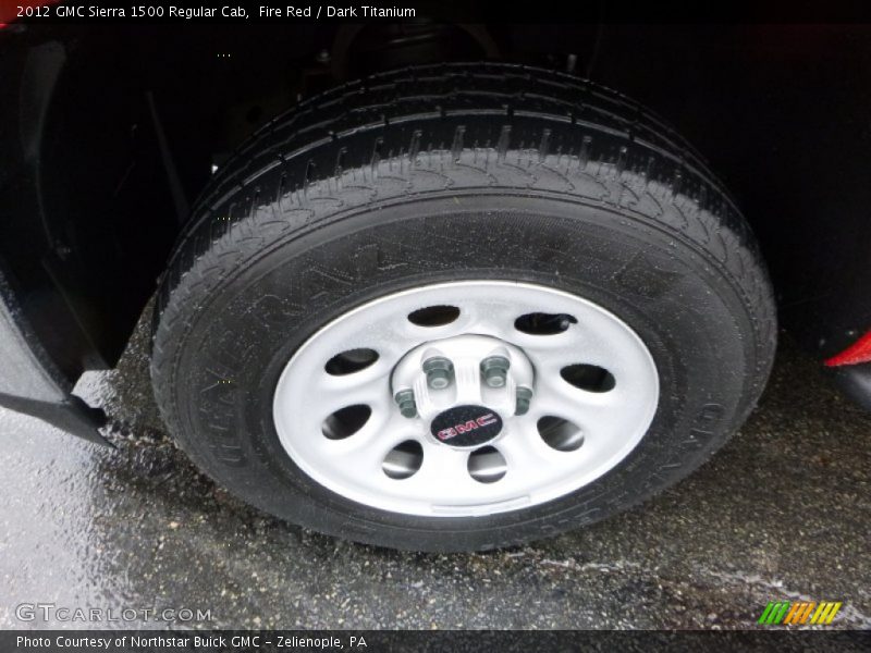 Fire Red / Dark Titanium 2012 GMC Sierra 1500 Regular Cab