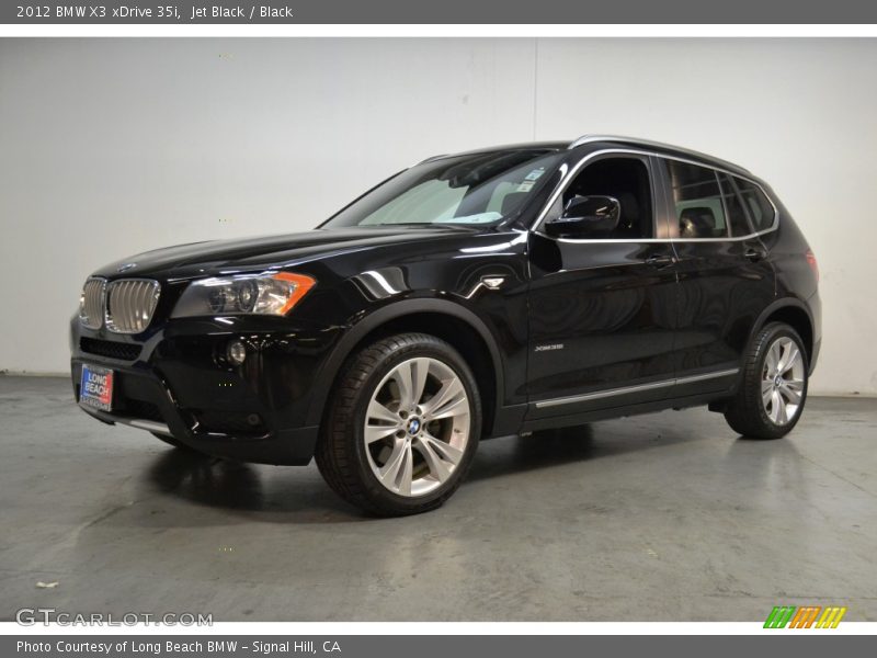 Jet Black / Black 2012 BMW X3 xDrive 35i