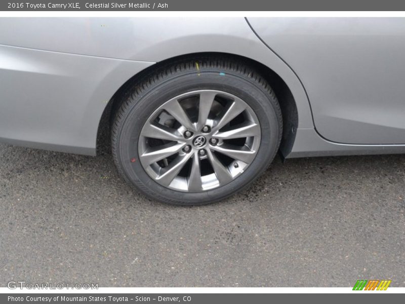 Celestial Silver Metallic / Ash 2016 Toyota Camry XLE