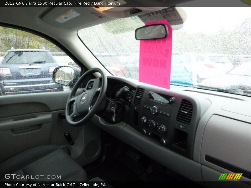 Fire Red / Dark Titanium 2012 GMC Sierra 1500 Regular Cab