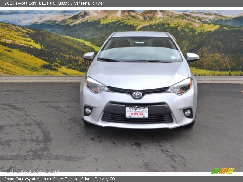 Classic Silver Metallic / Ash 2016 Toyota Corolla LE Plus