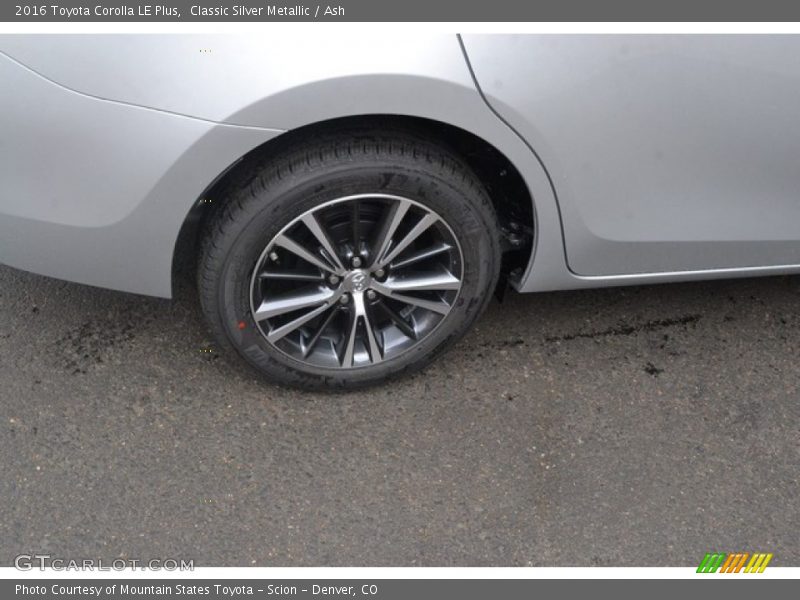 Classic Silver Metallic / Ash 2016 Toyota Corolla LE Plus