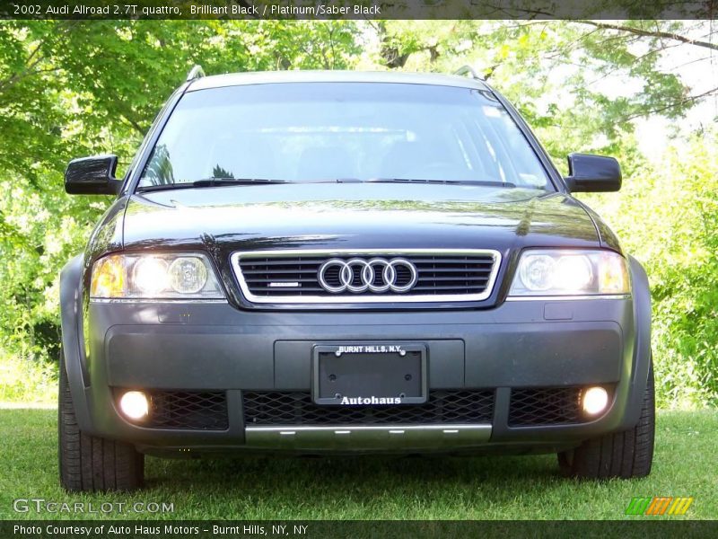 Brilliant Black / Platinum/Saber Black 2002 Audi Allroad 2.7T quattro