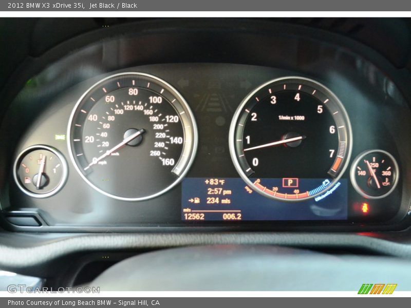 Jet Black / Black 2012 BMW X3 xDrive 35i