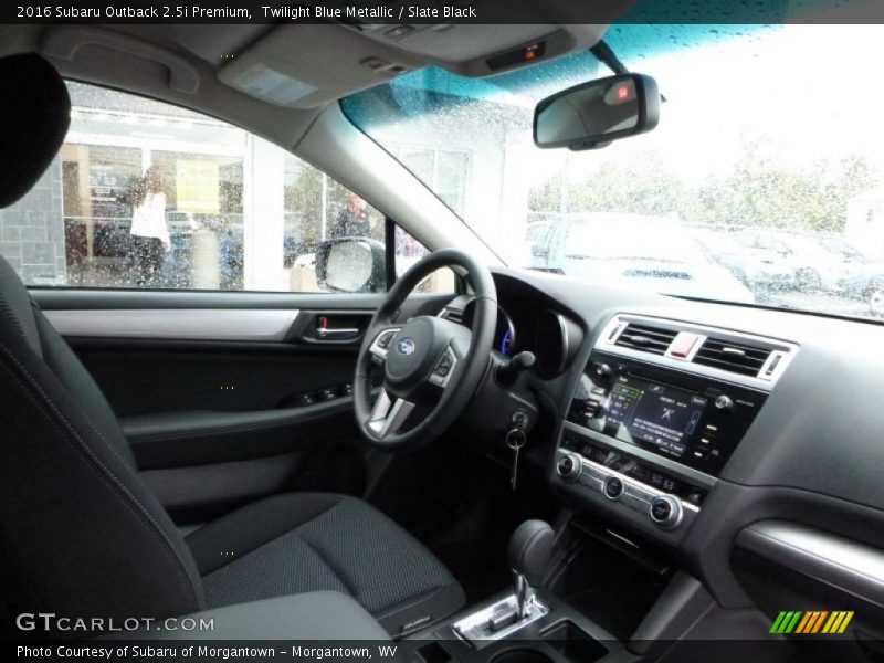Twilight Blue Metallic / Slate Black 2016 Subaru Outback 2.5i Premium