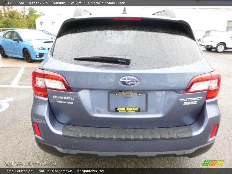 Twilight Blue Metallic / Slate Black 2016 Subaru Outback 2.5i Premium