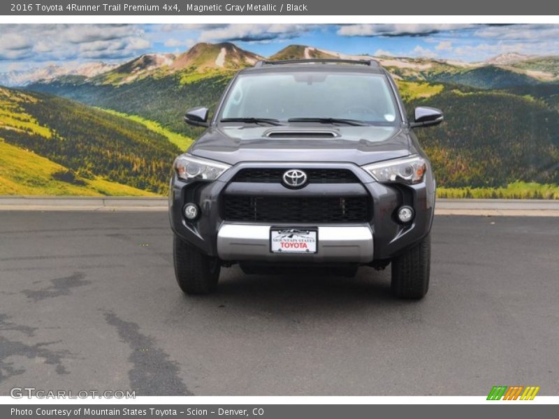 Magnetic Gray Metallic / Black 2016 Toyota 4Runner Trail Premium 4x4