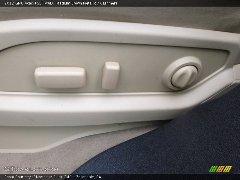 Medium Brown Metallic / Cashmere 2012 GMC Acadia SLT AWD