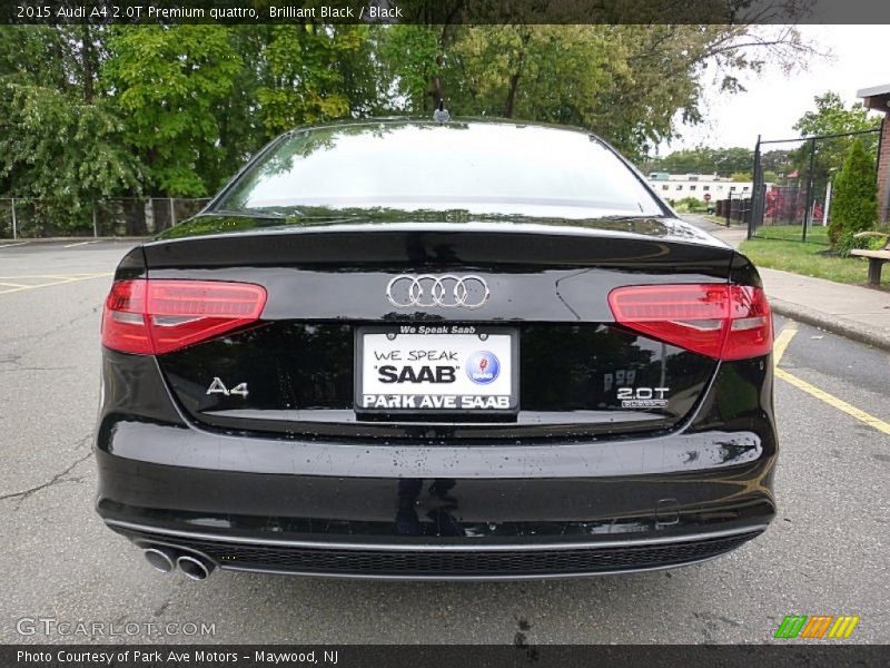 Brilliant Black / Black 2015 Audi A4 2.0T Premium quattro
