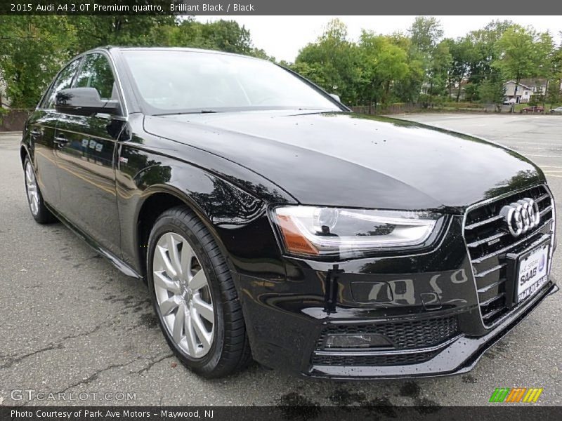 Brilliant Black / Black 2015 Audi A4 2.0T Premium quattro