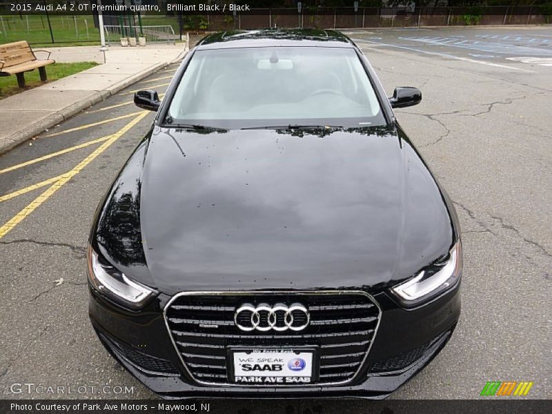 Brilliant Black / Black 2015 Audi A4 2.0T Premium quattro
