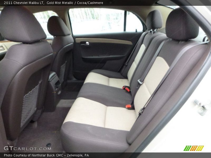 Gold Mist Metallic / Cocoa/Cashmere 2011 Chevrolet Malibu LT